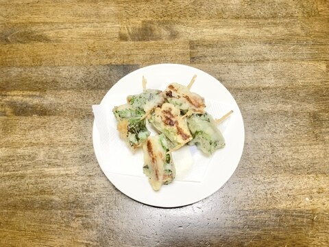 お弁当レシピ ちくわの大葉巻き揚げ